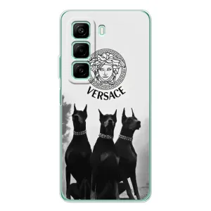 Чохли VERSACE для Інфінікс Хот 50 (PREMIUMPrint) (Доберман Версаче)