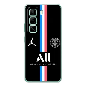 Чохли PSG для Infinix Hot 50 (AlphaPrint) (футболка ПСЖ)