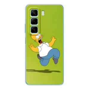 Чjхол з Сімпсонами для Infinix Hot 50 (VPrint) (Гомер Сімпсон)