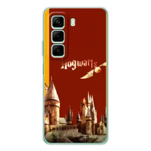 Чехлы с Гарри Поттером для Infinix Hot 50 (AlphaPrint) (Hogwarts)
