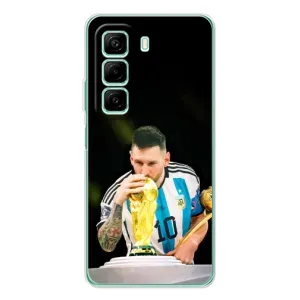 Чохли для Infinix Hot 50 (Leo чемпіон) (AlphaPrint) (Кубок Мессі)