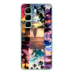 Силіконовий чохол з КАРТИНКАМИ літо для Infinix Hot 50 (AlphaPrint) (Літня відпустка)