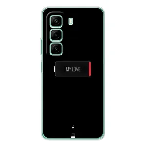 Чехлы для любимой на Інфінікс Хот 50 (VPrint) (Love battery)