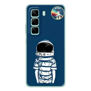 Чохол NASA для Infinix Hot 50 (AlphaPrint) (Хлопчик в шоломі)