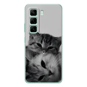Чохол з малюнком кіт на Infinix Hot 50 (Пара котів)