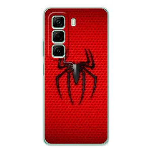 Чохол з людиною павуком для Infinix Hot 50 - (AlphaPrint) (Павук Марвел)