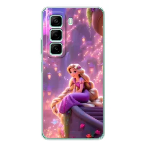 Чохол Рапунцель для Infinix Hot 50 (Рапунцель у замку)
