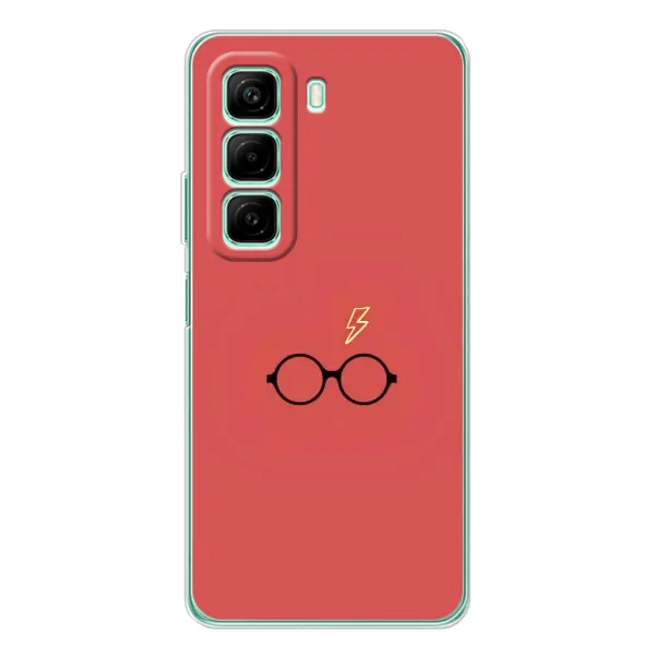 Чехол с принтом «шрам и очки» для Infinix Hot 50