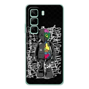 Чохли для Infinix Hot 50 - Bearbrick Louis Vuitton (PREMIUMPrint) (Стиль Bearbrick)