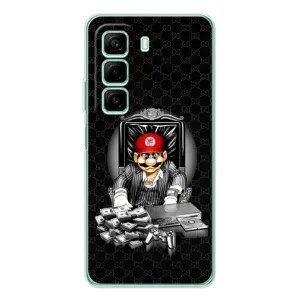 Чохли з крутими принтами для Infinix Hot 50 - (PREMIUMPrint) (Супер Маріо)