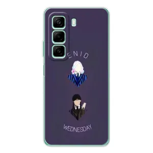 Чохли Венсдей на Infinix Hot 50 Уенсдей (AlphaPrint) (Венздей і подруга)