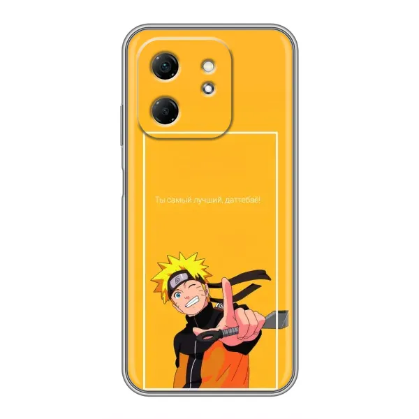 Чехол с принтом «Аниме Наруто» для Infinix Hot 50i