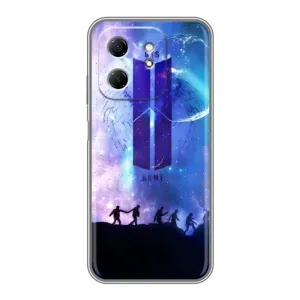 Чохли BTS для Infinix Hot 50i (AlphaPrint) (Army BTS)