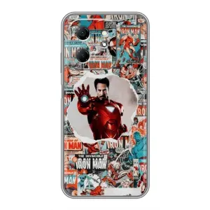 Чохли з героями Марвел Infinix Hot 50i (VPrint) (Айронмен)