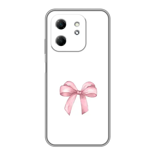 Чехол с принтом «Бант дизайн» для Infinix Hot 50i