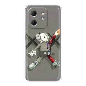 Чехлы для Infinix Hot 50i - Bearbrick Louis Vuitton (PREMIUMPrint) (Беарбрик Джордан)