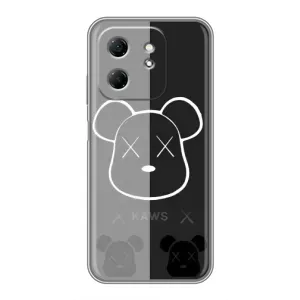 Чехлы для Infinix Hot 50i - Bearbrick Louis Vuitton (PREMIUMPrint) (БеарБрик глаза)