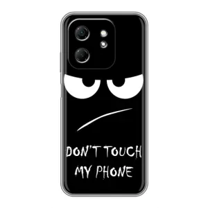 Чохол для Хот 50і - (AlphaPrint) з принтом (ТОП продажів) (Dont Touch)