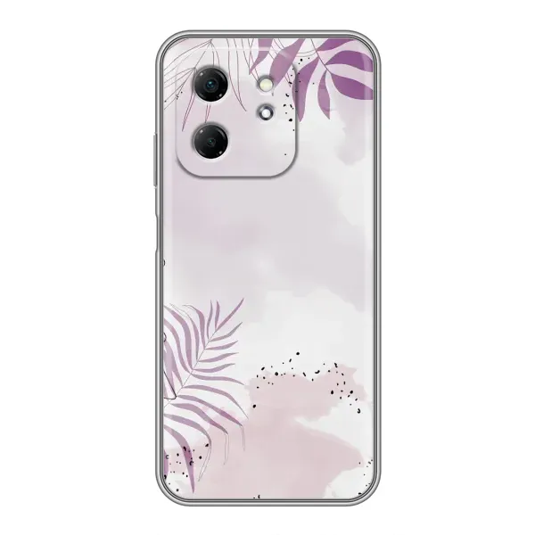 Чехол с принтом «Фиолетовые листья» для Infinix Hot 50i Чехол с принтом «Фиолетовые листья» для Infinix Hot 50i