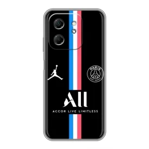 Чохли PSG для Infinix Hot 50i (AlphaPrint) (футболка ПСЖ)