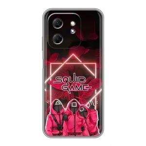 Чехол с принтом «Охранники Игра кальмара» для Infinix Hot 50i