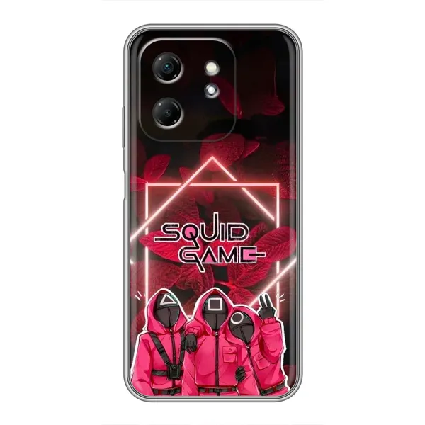 Чехол с принтом «Охранники Игра кальмара» для Infinix Hot 50i