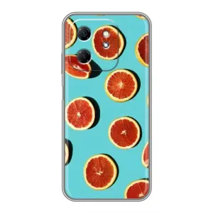 Чехлы с Фруктами для Infinix Hot 50i (VPrint) (Грейпфрут)