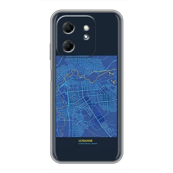 Чехол с принтом «Гуганск» для Infinix Hot 50i