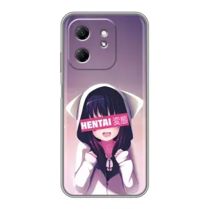 Чохли Персонажі Аніме Наруто для Infinix Hot 50i (AlphaPrint) (Hentai chan)