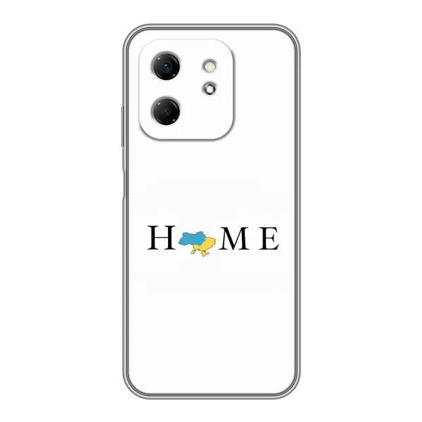 Чехол с принтом «Home» для Infinix Hot 50i