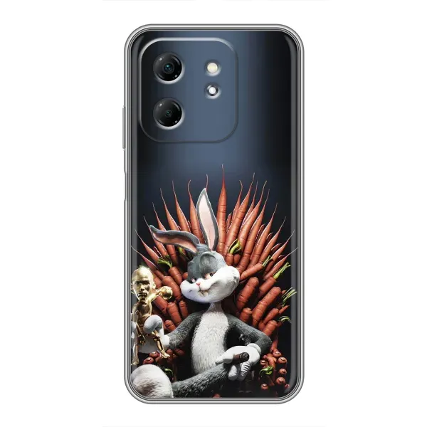 Чехол с принтом «Король Кролик» для Infinix Hot 50i