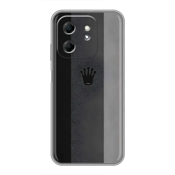 Чехол с принтом «Коронка» для Infinix Hot 50i