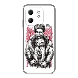 Чехлы для Infinix Hot 50i с принтом Тараса Шевченко (AlphaPrint) (Козак Шевченко)