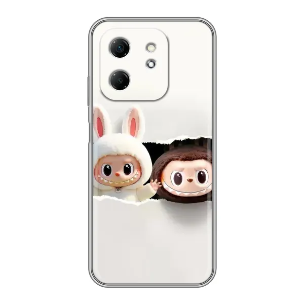 Чехол с принтом «Лабубу» для Infinix Hot 50i