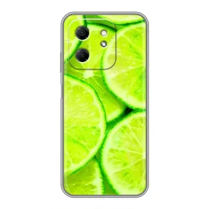 Чехлы с Фруктами для Infinix Hot 50i (VPrint) (Лайм)