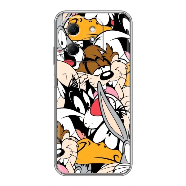 Чехол с принтом «Looney Tunes» для Infinix Hot 50i