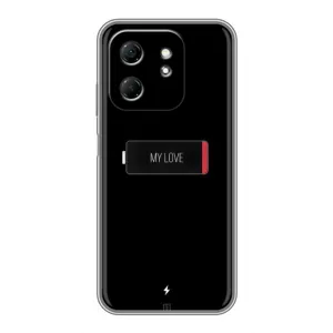 Чехлы для любимой на Хот 50і (VPrint) (Love battery)