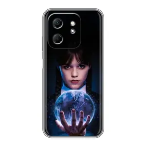 Чохол з дизайном Венздей 2 на Infinix Hot 50i (Магічна сфера Венздей)