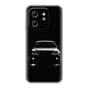 Чехол для Хот 50і - с принтом БМВ (AlphaPrint) (Машина BMW)