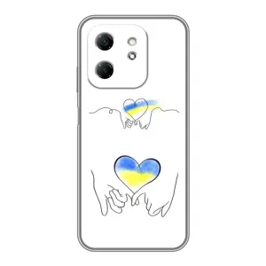 Чехол для Патриота Украины Infinix Hot 50i - (AlphaPrint) (Мир Украине)