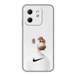 Чехлы с Обезьянами NFT для Infinix Hot 50i (AlphaPrint) (обезьяна NFT Nike)