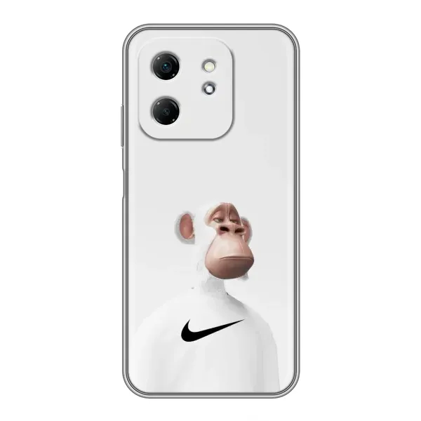Чехол с принтом «обезьяна NFT Nike» для Infinix Hot 50i
