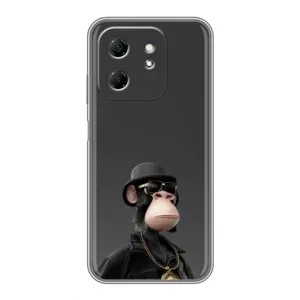 Чехлы с Обезьянами NFT для Infinix Hot 50i (AlphaPrint) (Обезьяна NFT)