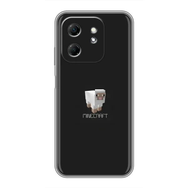 Чехол с принтом «Овечка Майнкрафт» для Infinix Hot 50i Чехол с принтом «Овечка Майнкрафт» для Infinix Hot 50i
