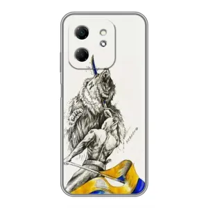 Чехлы Доброго вечора, ми за України для Хот 50і (AlphaPrint) (Победа)