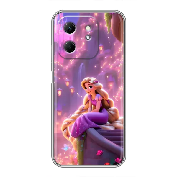 Чехол с принтом «Рапунцель в замке» для Infinix Hot 50i Чехол с принтом «Рапунцель в замке» для Infinix Hot 50i