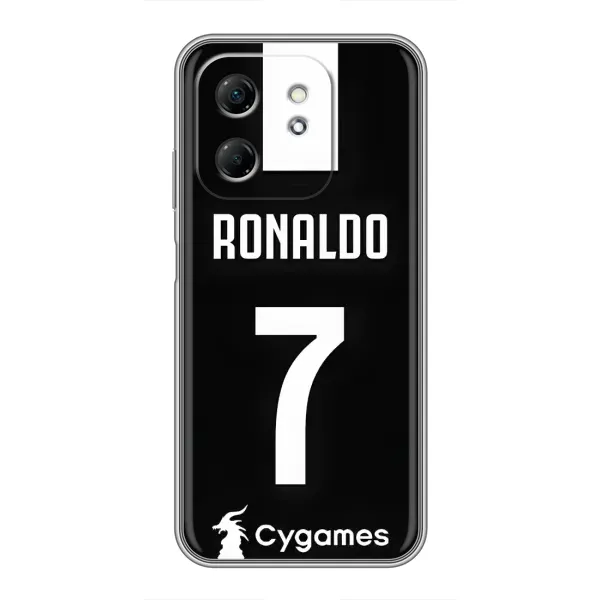 Чехол с принтом «RONALDO 7» для Infinix Hot 50i