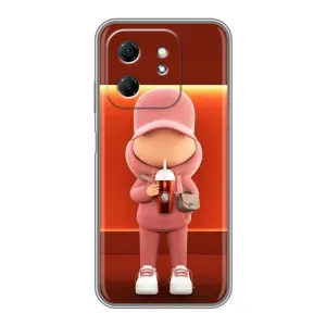 Крутые Чехлы Луи Виттон для Infinix Hot 50i (AlphaPrint) (С Кофе)