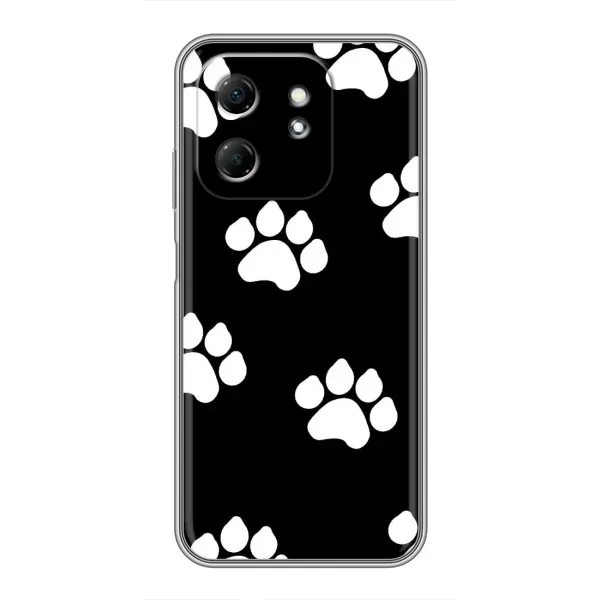 Чехол с принтом «Следы собаки» для Infinix Hot 50i Чехол с принтом «Следы собаки» для Infinix Hot 50i
