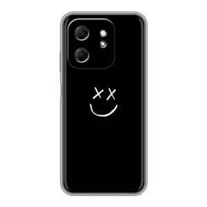 Чохол для Хот 50і - (AlphaPrint) з принтом (ТОП продажів) (Смайл)